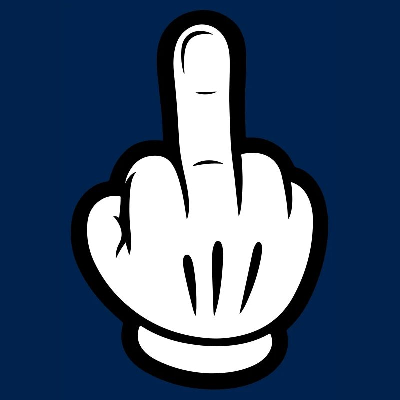 Mittelfinger Comic Hand