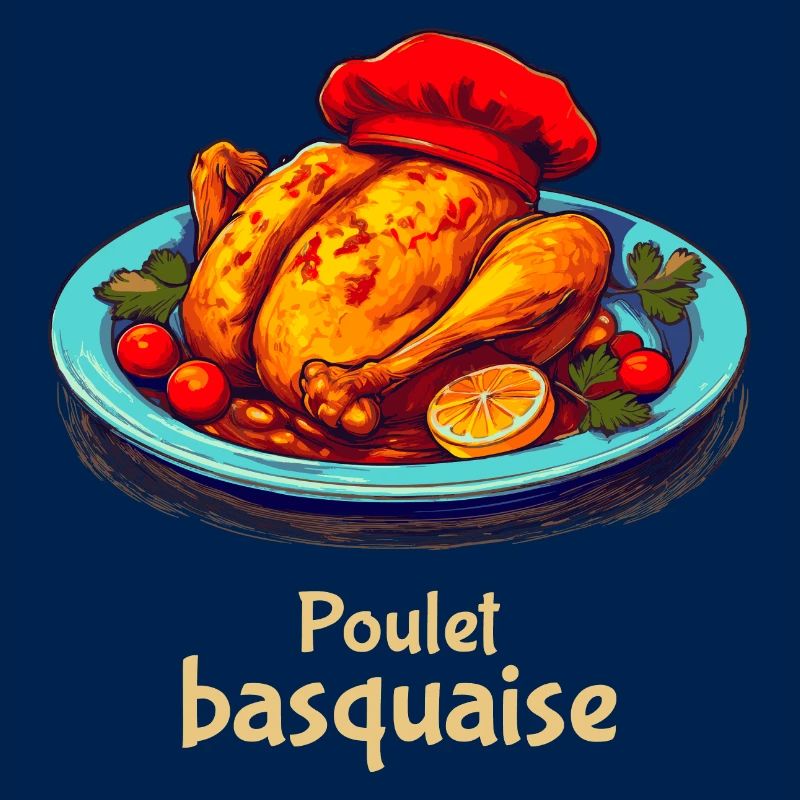 Chicken Basquaise - Plain text