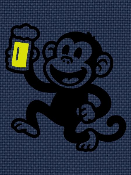 Monkey Beer Funny
