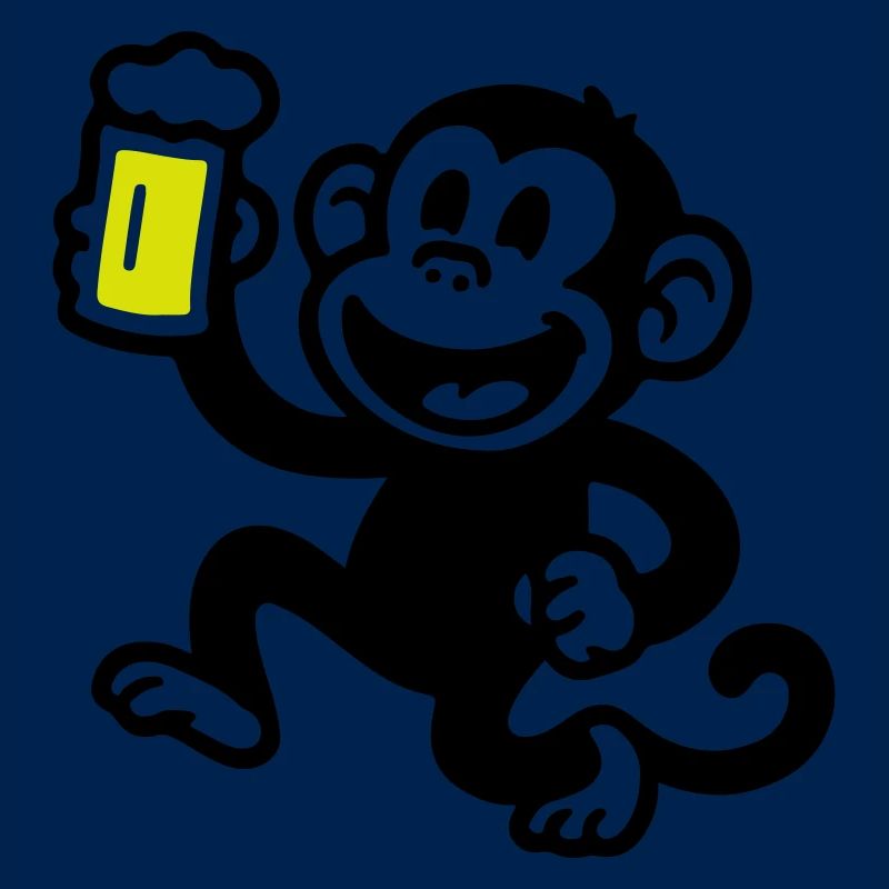 Monkey Beer Funny