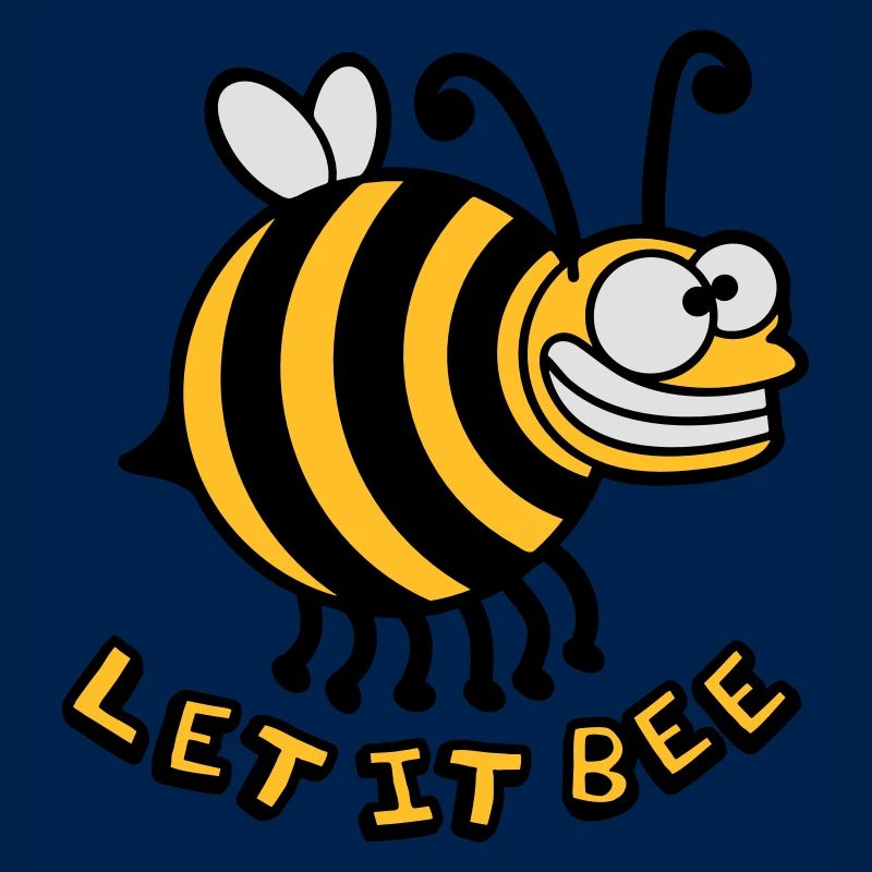 Thick crazy bee let it bee