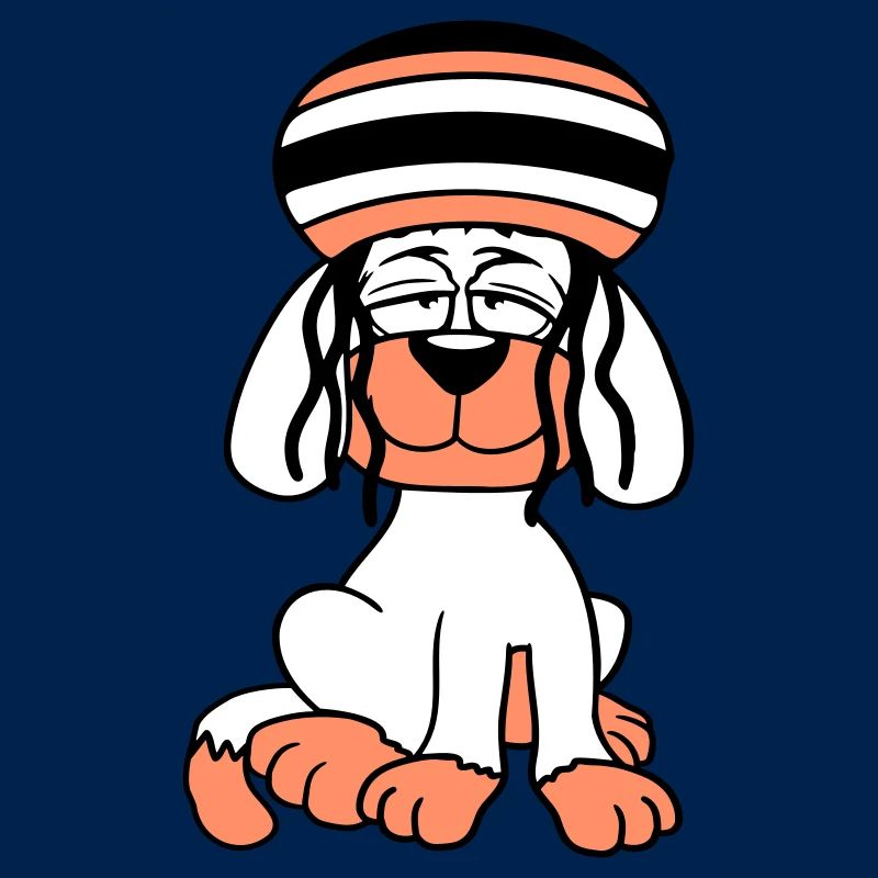 Chien Reggae Dreadlocks Chapeau Chill Décontracté Cool