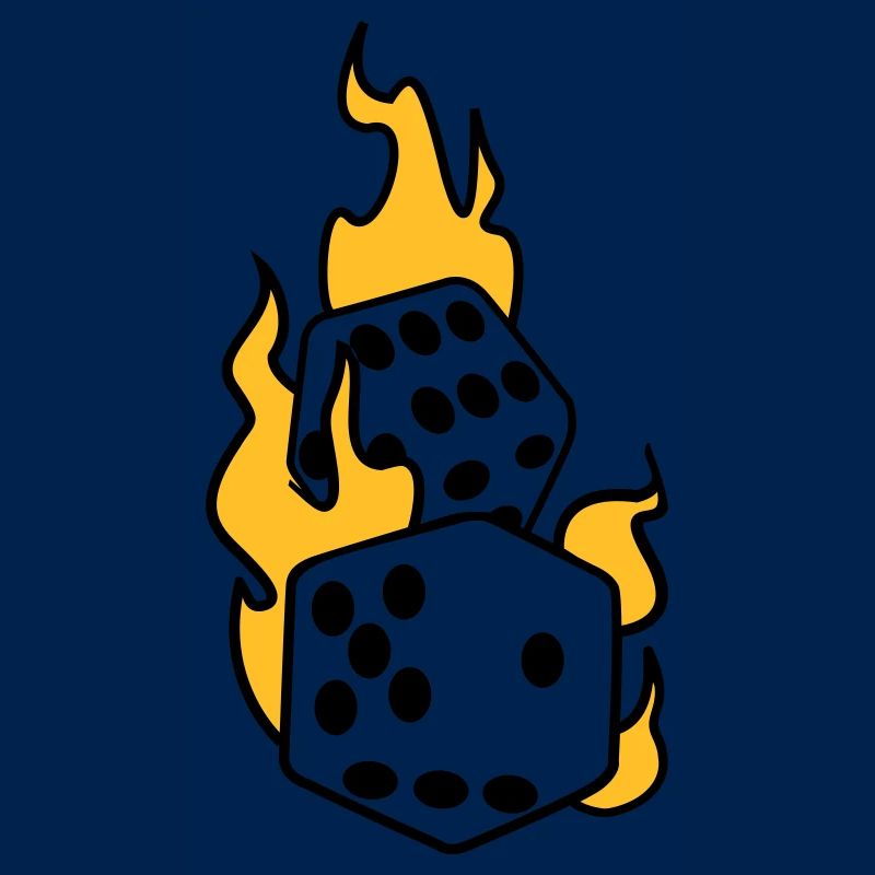 dices in flames
