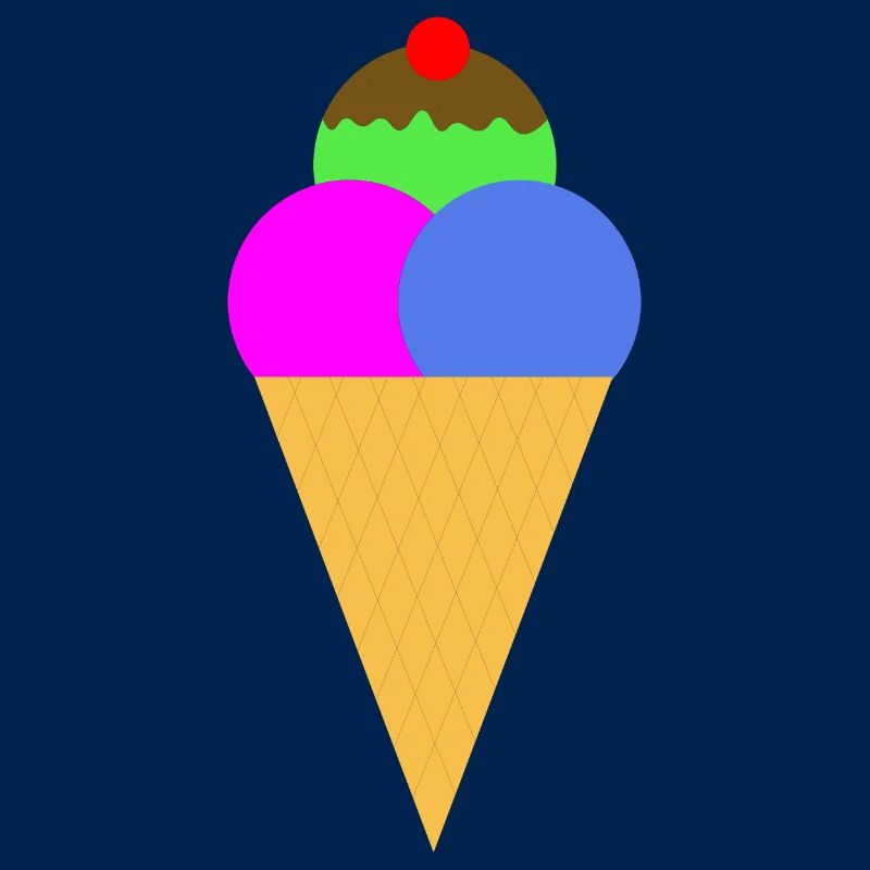 Crème glacée - gelato