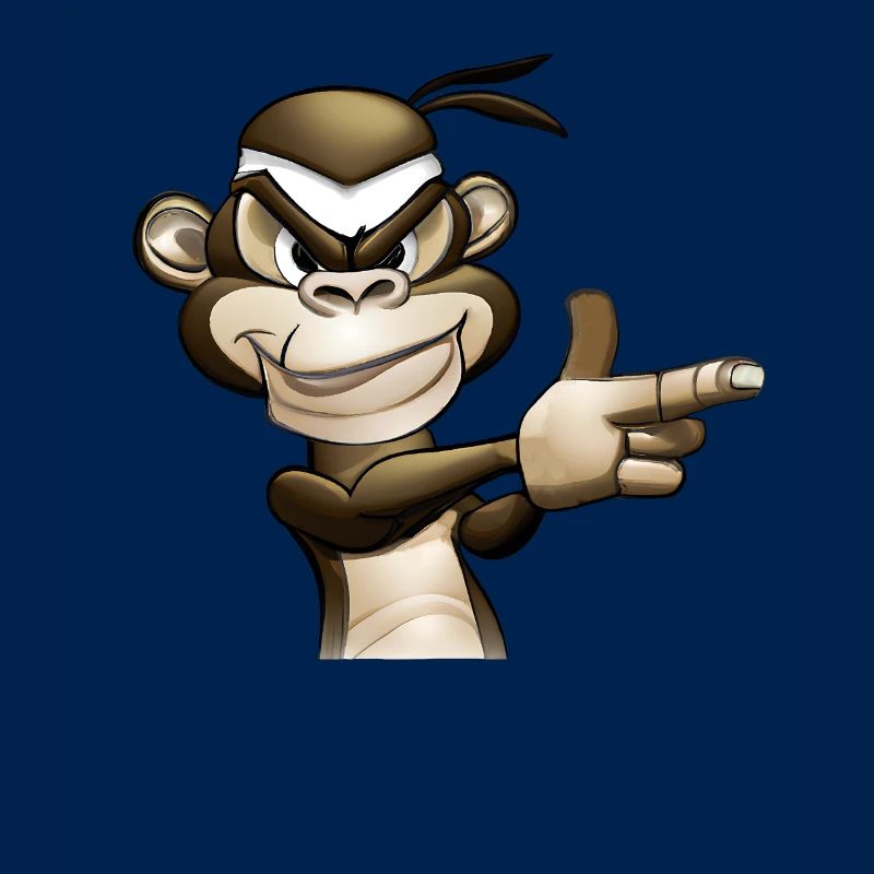 Arme de poing Gangster Monkey Graffity