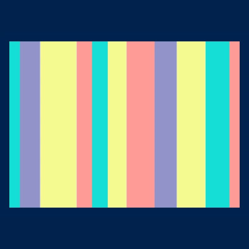 Mélange de couleurs rayées pastel