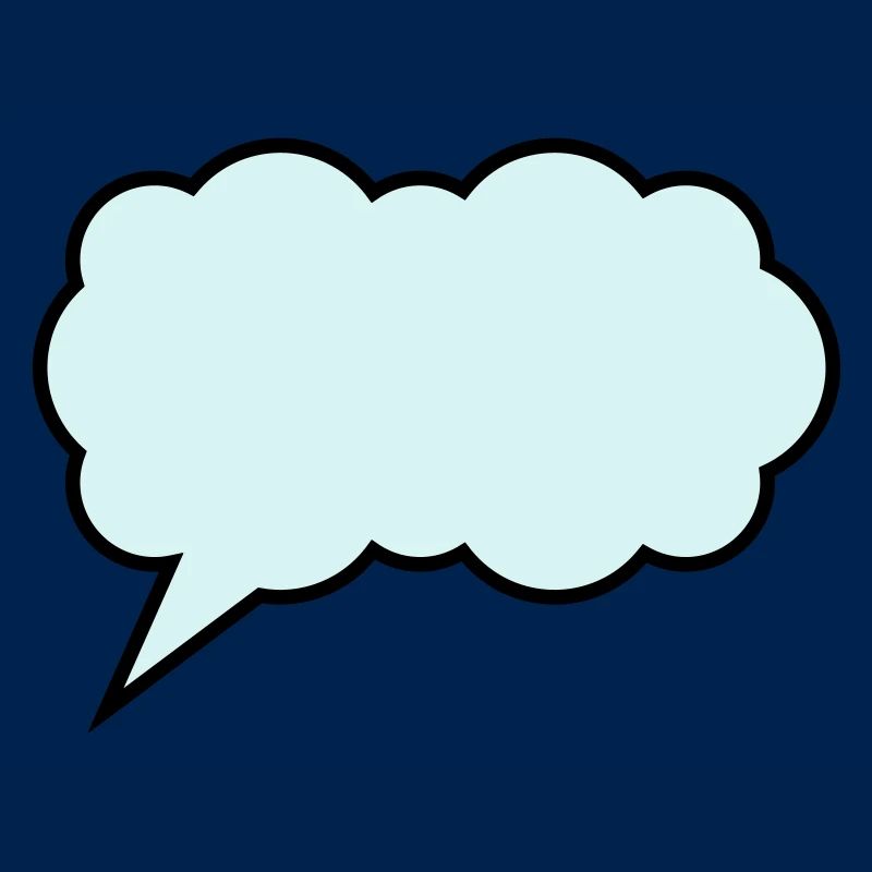 sprechblase cloud