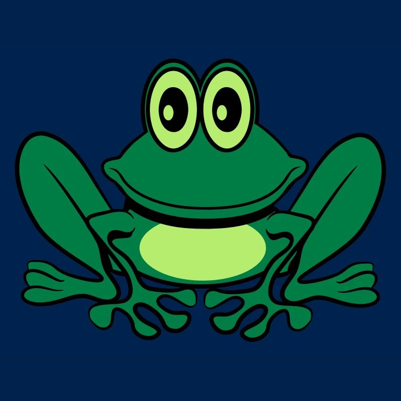 Sweet funny frog