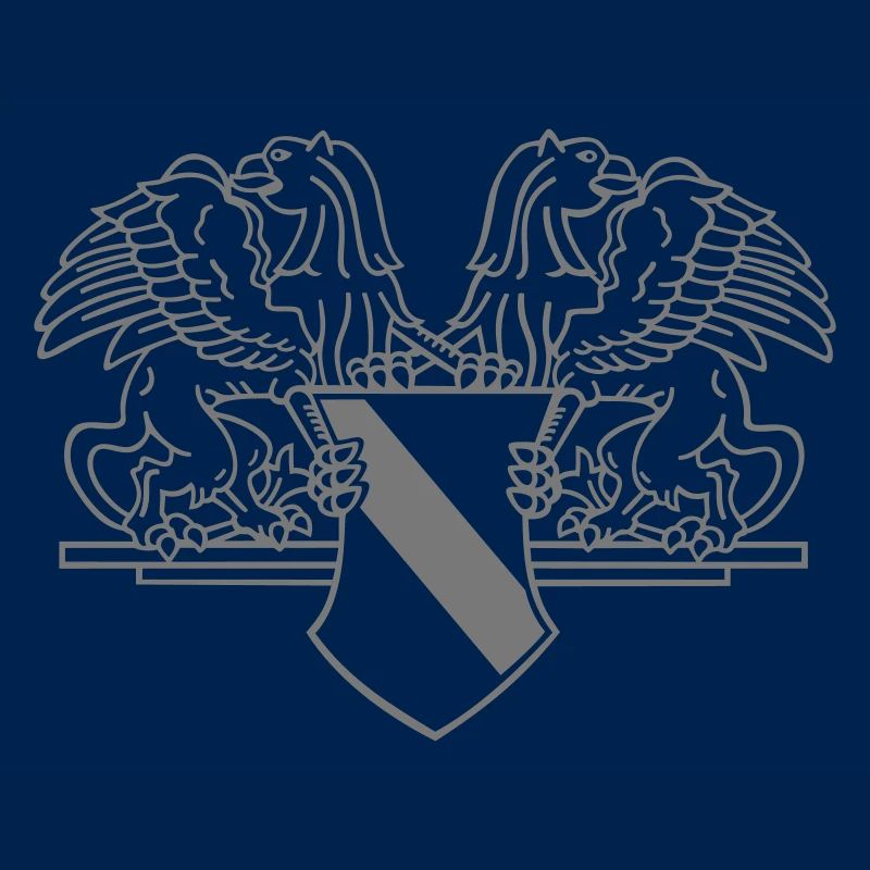 Badenwappen einfarbig