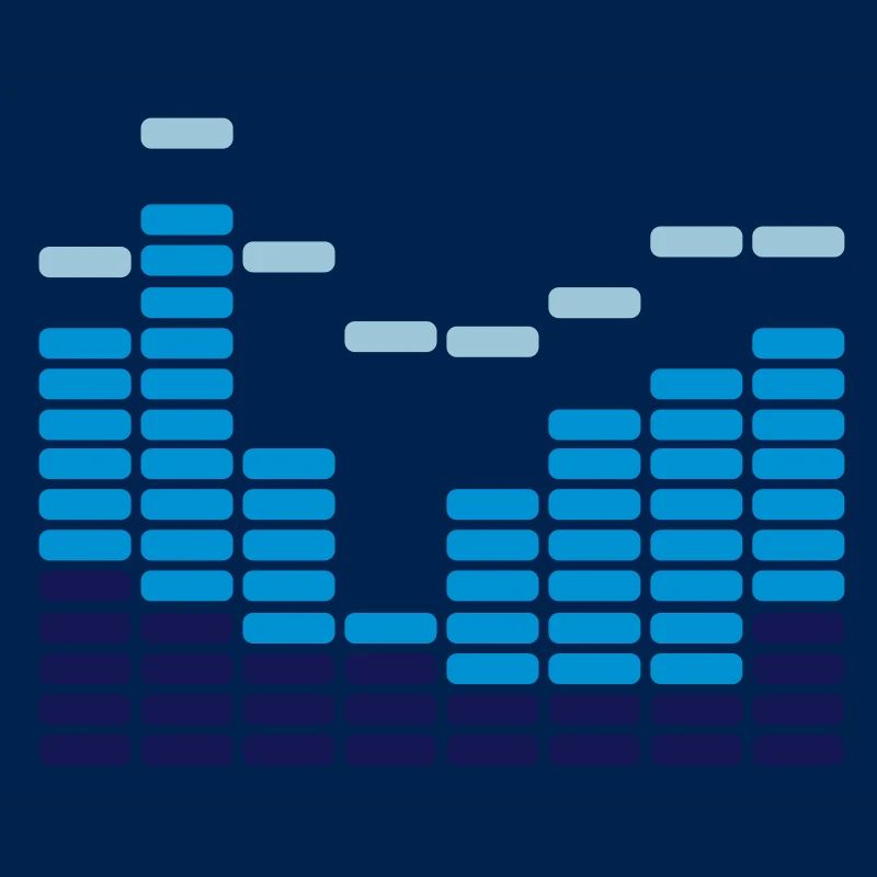 Equalizer blue