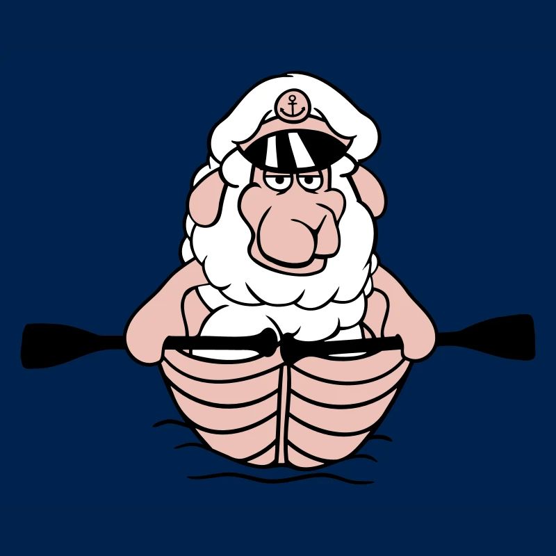 Sheep Captain Paddles Rowing Buccaneer Rowing Boat