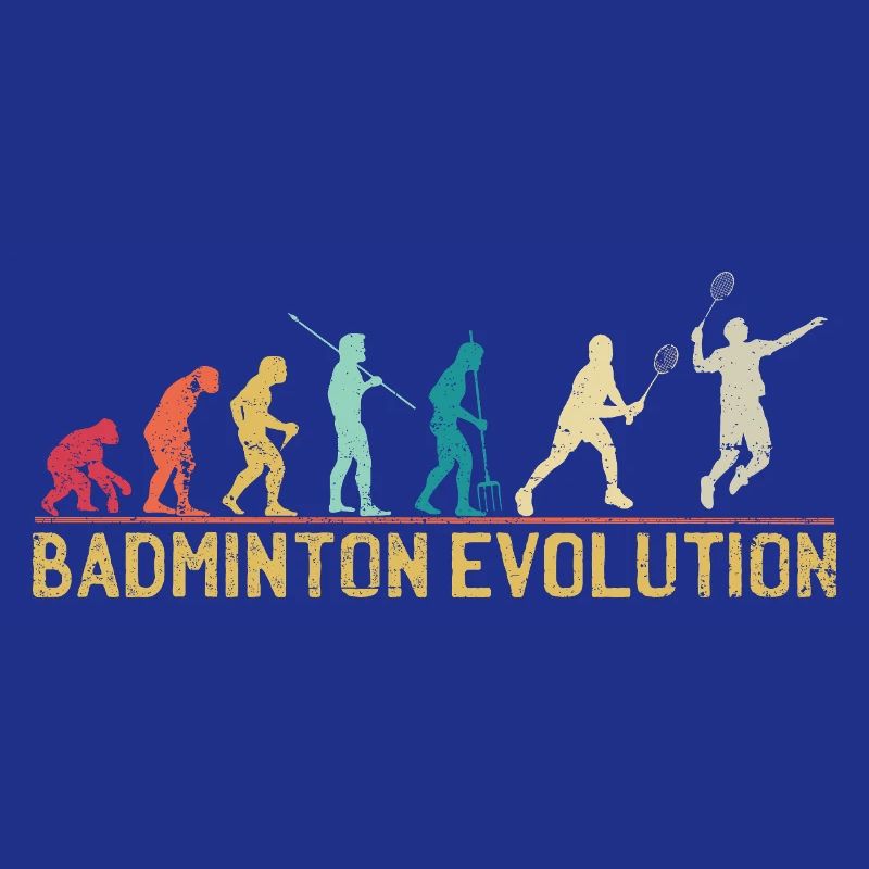 Badminton Evolution Zeitleiste Design
