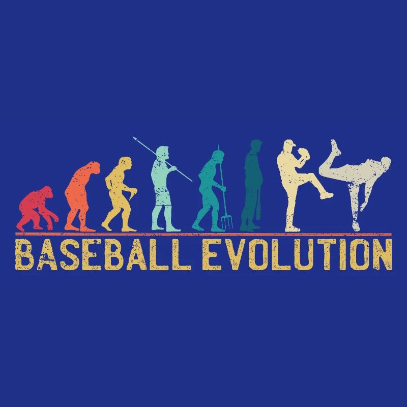 Illustration de l’évolution du baseball