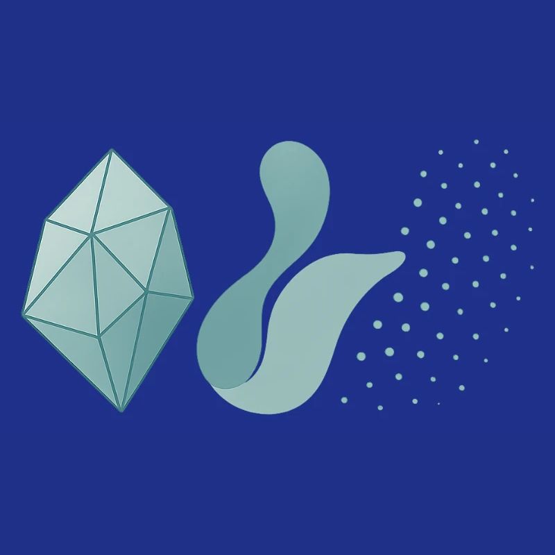 Solid, Liquid, Gaseous - Physics Design 3 Phases