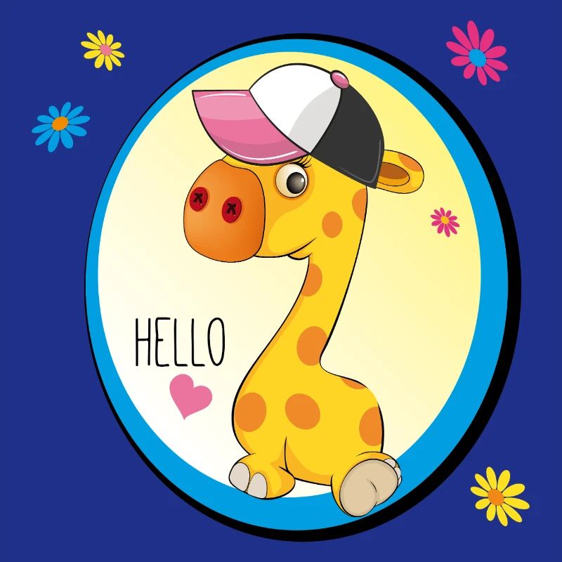 Giraffe Says Hello