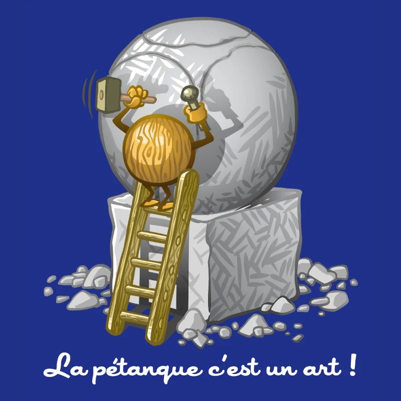 Pétanque ist eine Kunst