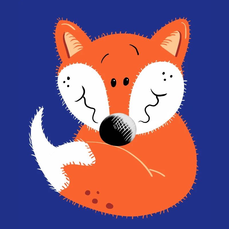 Petit renard - renards - fox - mignon - comique
