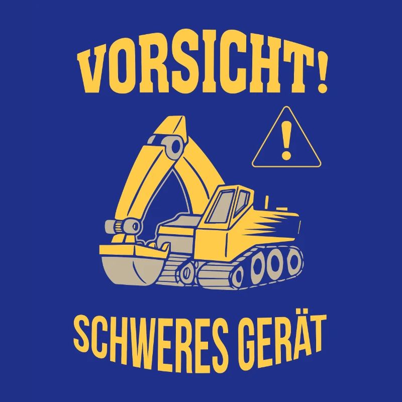 Bagger Baggerfahrer Baugeräteführer Schweres Gerät