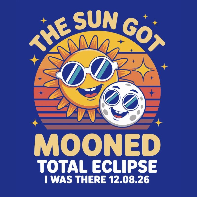 Sonne Mond Eclipse mit Brille