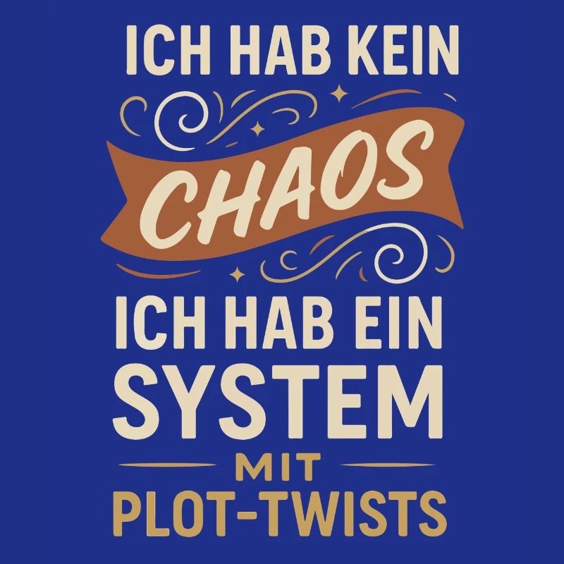Kein Chaos – Ein System mit Plot-Twists Spruch