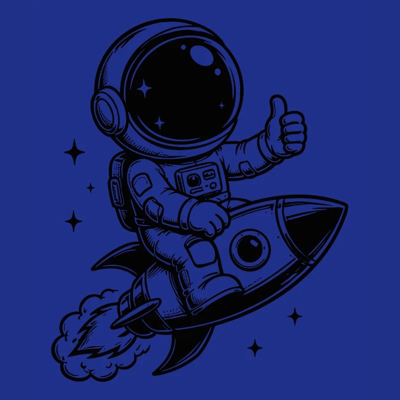 Astronaute en aventure spatiale