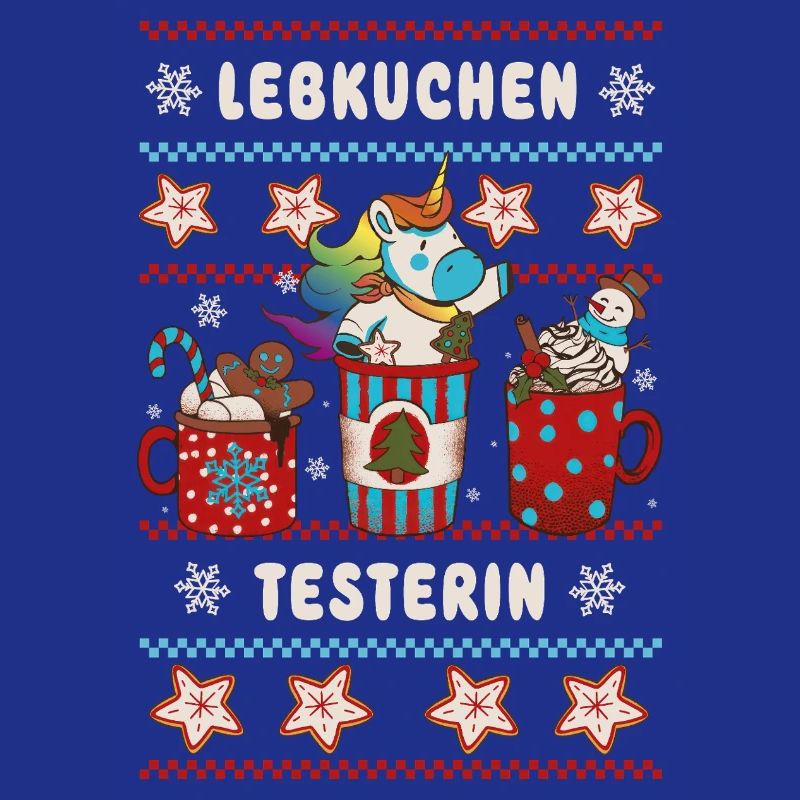 Einhorn Weihnachten Lebkuchen Testerin