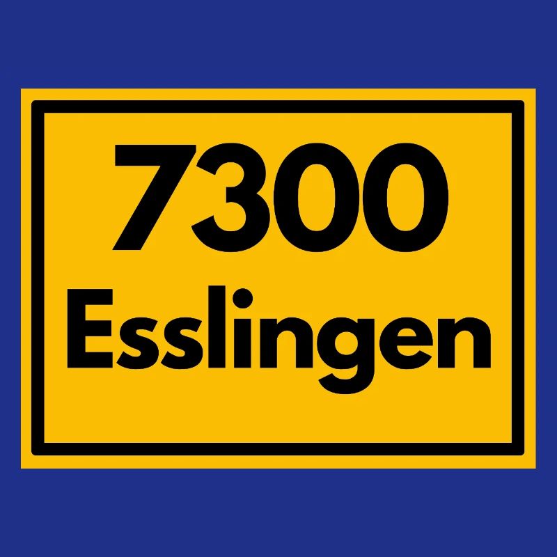 OLD POSTCODE ZIP CODE RETRO 7300 ESSLINGEN SCHABEN