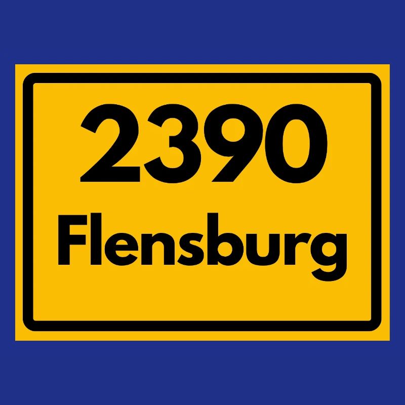 OLD POSTCODE POSTCODE RETRO 2390 FLENSBURG – FJORD