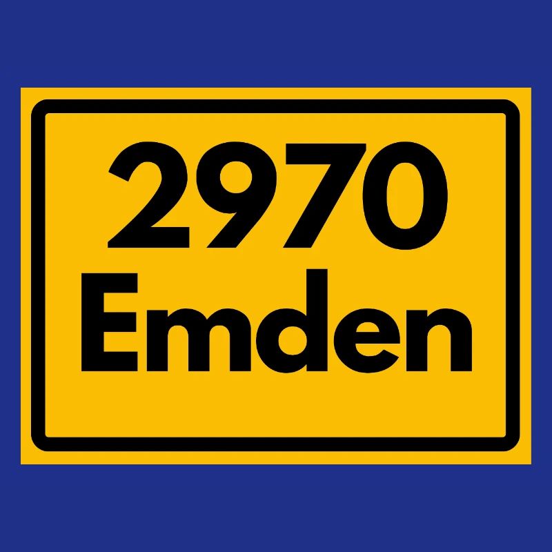 ANCIEN CODE POSTAL RÉTRO ⚓ 2970 Emden Moin Moin