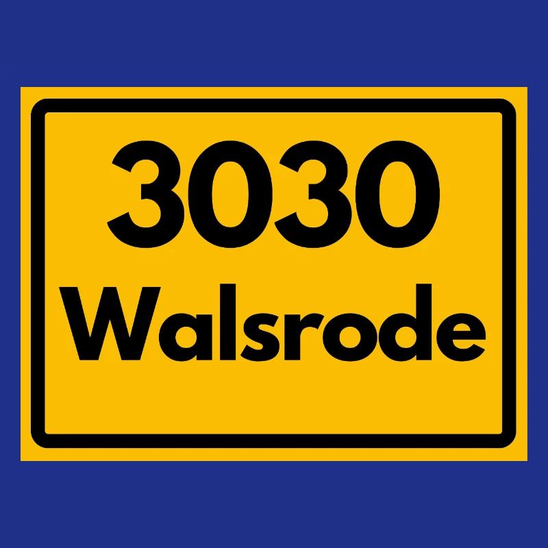 OLD POSTCODE POSTCODE RETRO 3030 WALSRODE VOGELW.