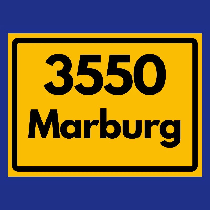 OLD POSTCODE ZIP CODE RETRO 3550 MARBURG