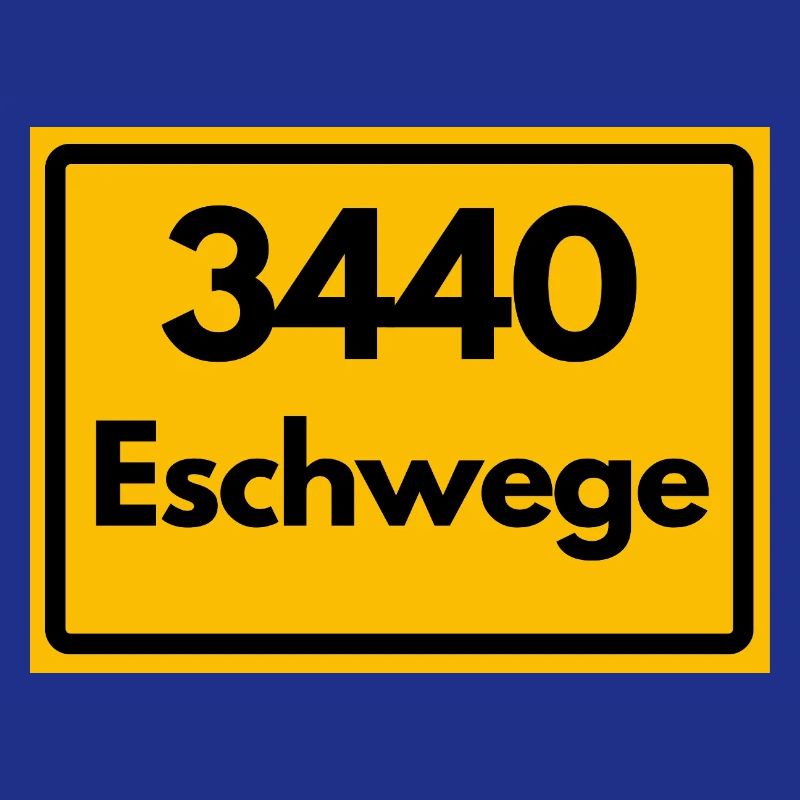 OLD POSTCODE ZIP CODE RETRO 3440 ESCHWEGE
