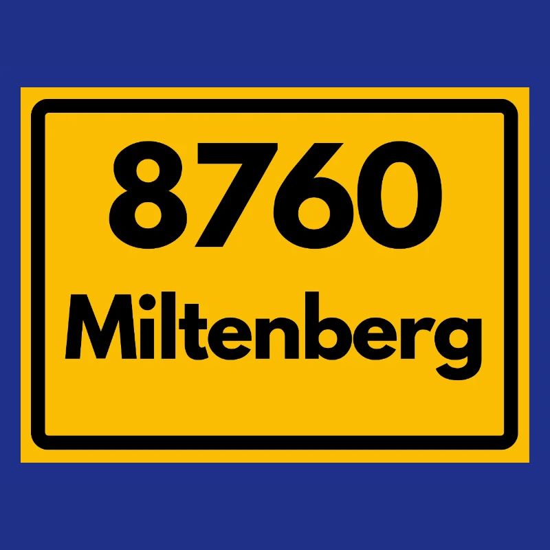 OLD POSTCODE ZIP CODE RETRO 8760 MILTENBERG HEIMAT