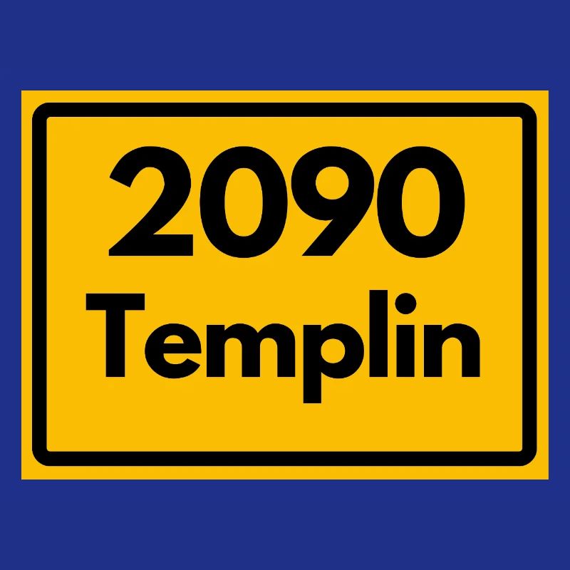 ANCIEN CODE POSTAL RÉTRO 2090 TEMPLIN HEIMAT