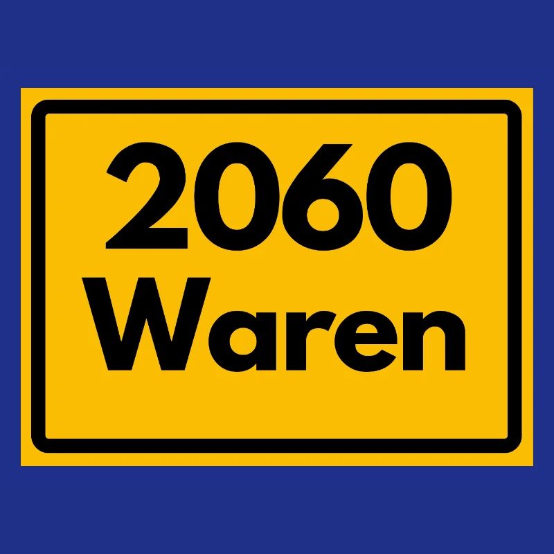 ANCIEN CODE POSTAL RÉTRO 2060 WAREN MÜRITZ