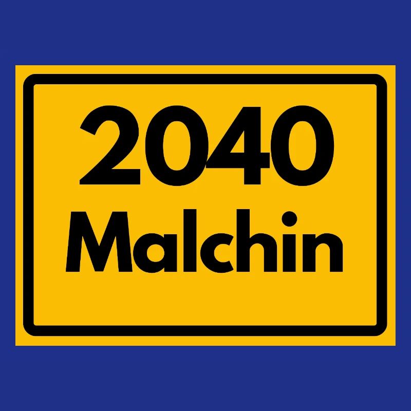 ANCIEN CODE POSTAL RÉTRO 2040 MALCHIN HEIMAT