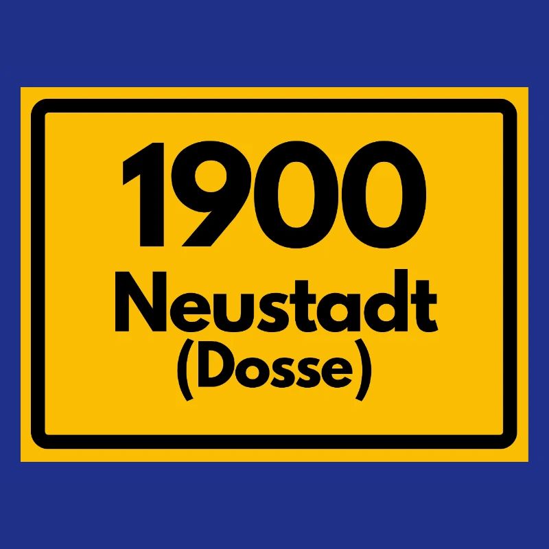 ANCIEN CODE POSTAL RÉTRO 1900 NEUSTADT DOSSE