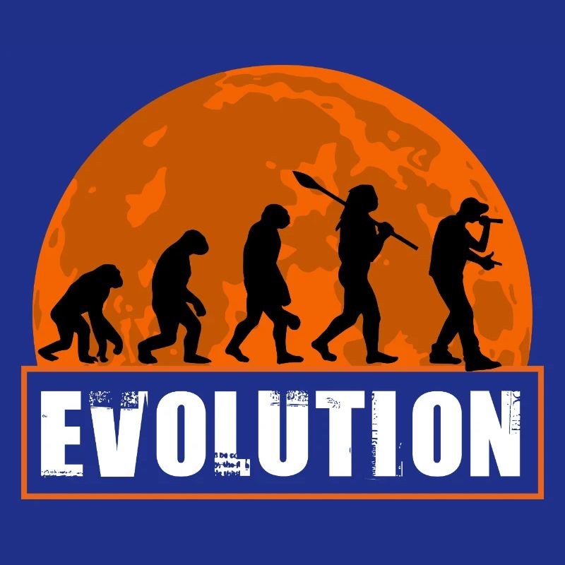 Funny Human Evolution Rapper
