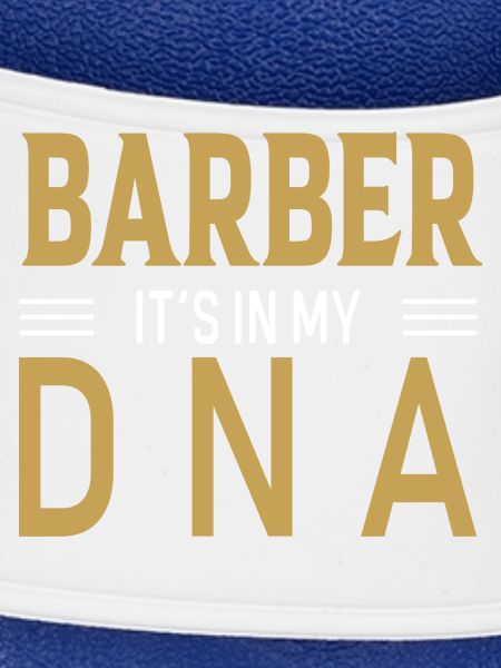 Barber DNA Design im Retro-Stil