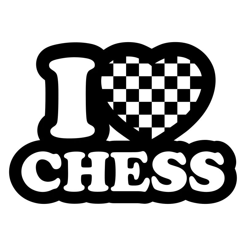 I love chess - J'aime échecs
