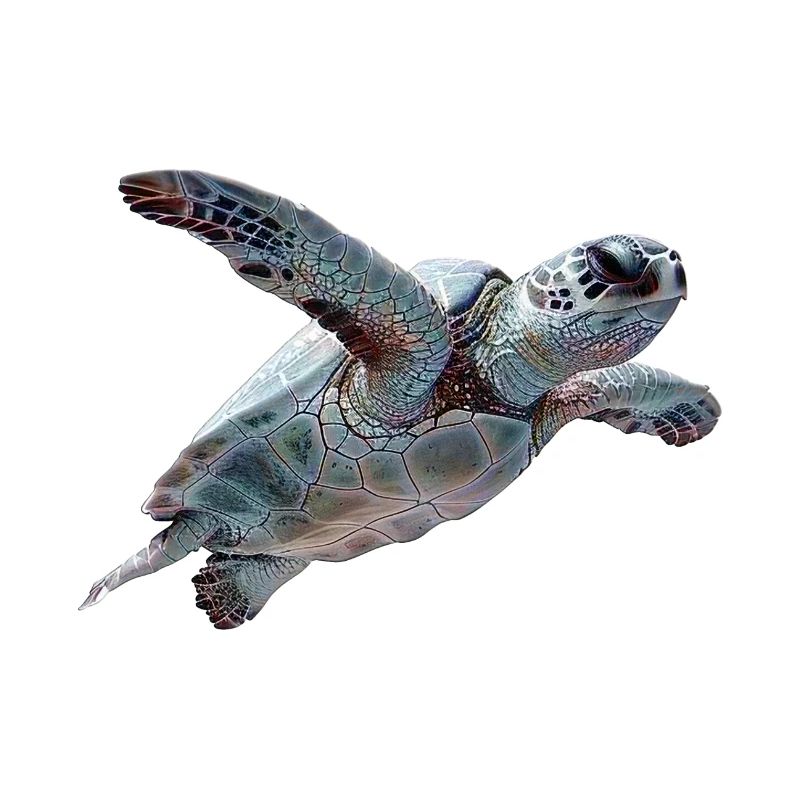 Geometrische Schildkröte Muster