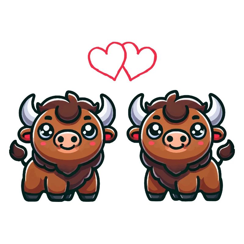 Bison Comic Love