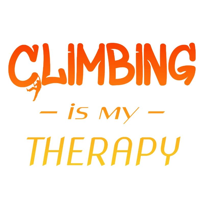 Climbing is my therapy