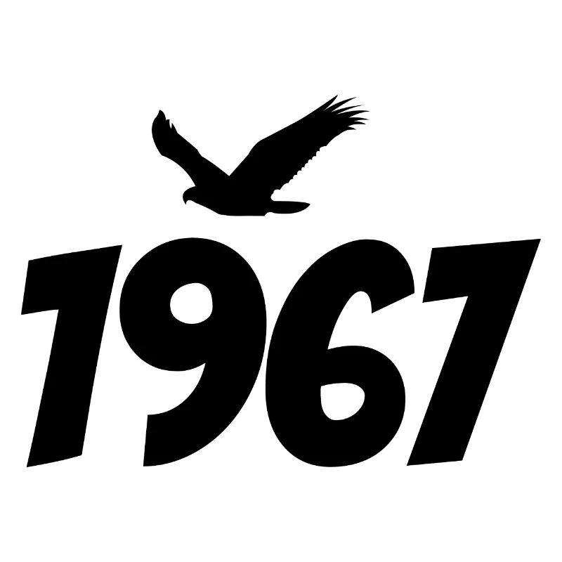 1967 Vintage Vintage Eagle Graphic