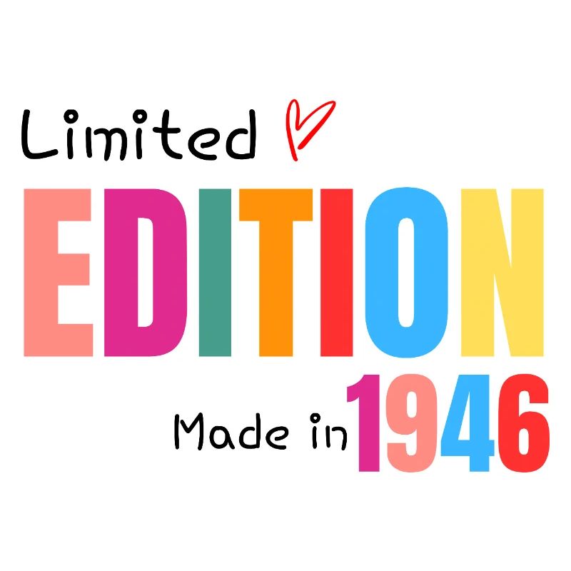 Limitierte Auflage Hergestellt 1946