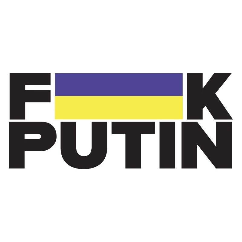 FK Poutine Ukraine Drapeau pour la paix