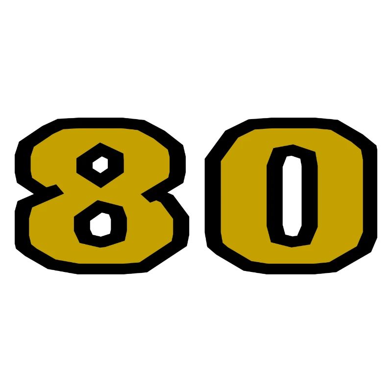 80. 80 YEARS. 80th ANNIVERSARY. 80TH BIRTHDAY.