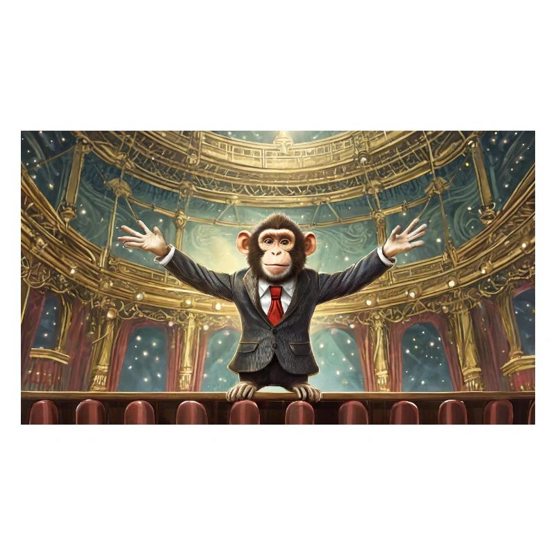 Pun ambiguous expression – Affentheater (farce)