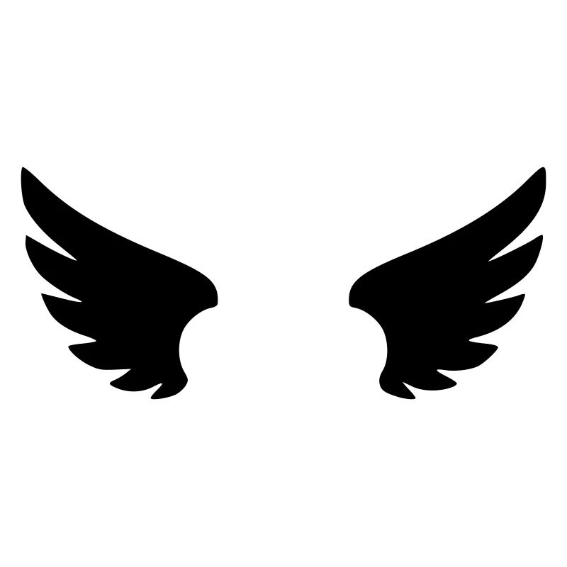 Engel Piktogramm | Schutzengel & Glaube Symbol