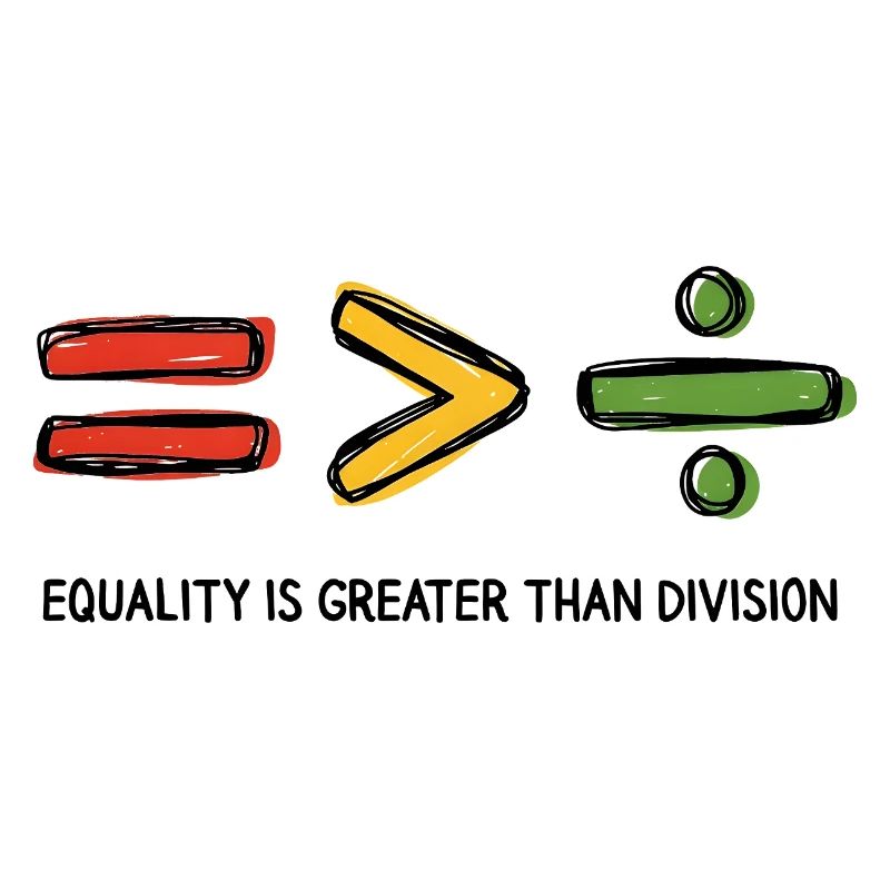 Equality is Greater Than Division Message